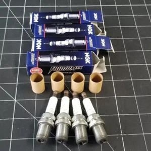 NGK 4894 R7434-10 Racing Spark Plug for Use w/ Engines Running Nitro(set Of 4) - Picture 1 of 9