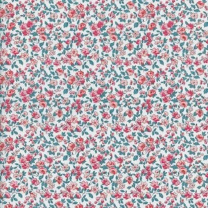 Textiles franceses La flor de la libertad tela 100% algodón 160 cm de ancho - Imagen 1 de 1
