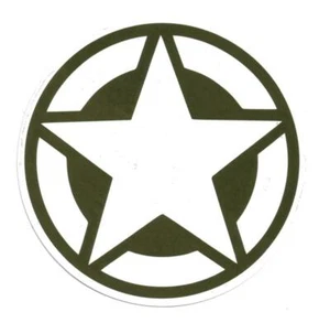 US ARMY STAR ADHESIF  (Sticker) - Picture 1 of 1