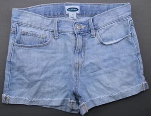 Girl's 2019 Old Navy Shorts Light Wash Adjustable Waistband Size 14 (27x2) - Picture 1 of 6