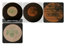 SEATTLE TOTEMS WHL VINTAGE OFFICIAL GAME PUCK CONVERSE CCM ART ROSS MADE IN 🇺🇸