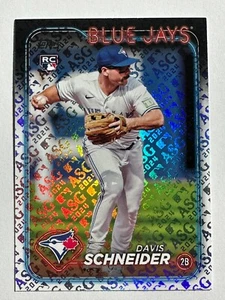 2024 Topps Davis Schneider Rookie All-Star Game Foil ASG #189 Toronto Blue Jays - Picture 1 of 2