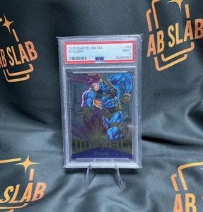 PSA 9 Cyclops - 1995 Marvel Metal - #91 - Picture 1 of 2