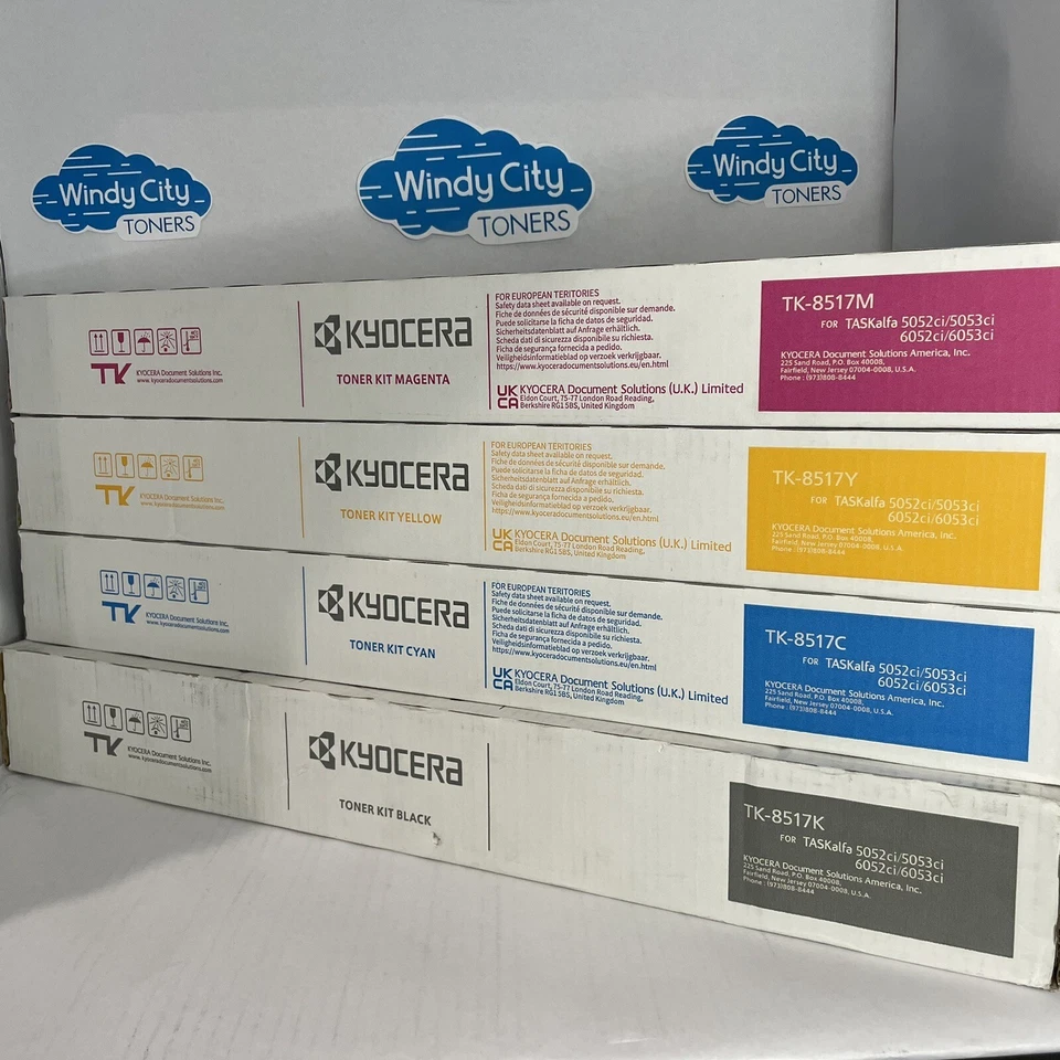 Kyocera TK-8517M Magenta Genuine/Original Toner Cartridge