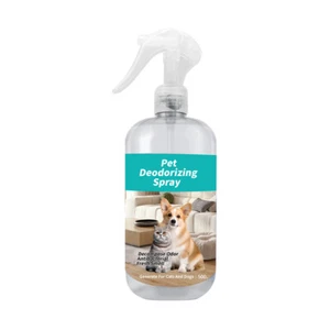 Pet Odor Eliminator Spray Dogs Cats Freshener Urine Poop Pee Deodorizer 500ml - Picture 1 of 7