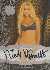 New listing
		2015 Benchwarmer Sin City Series Nicole Bennett Autograph Corset Card Auto