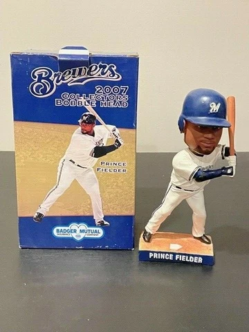 Milwaukee Brewers PRINCE FIELDER Bobblehead SGA 2007 with Original Box Cover
