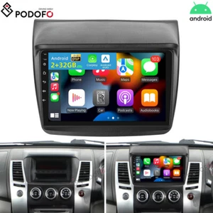 For Mitsubishi Challenger 2008-2015 CarPlay Car Radio Android 15.0 GPS Head Unit - Picture 1 of 19