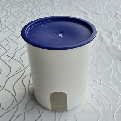 Tupperware Bingo Vorratsdose – 1,25 Liter, Blau, Stapelbar, Für Kaffee, Zucker & Mehr