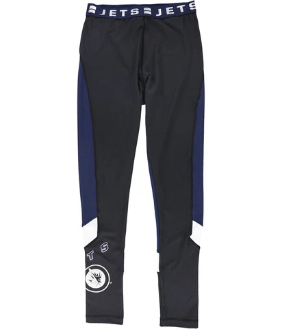 G-III Sports Womens Winnipeg Jets Compression Athletic Pants, Blue, Medium Cover