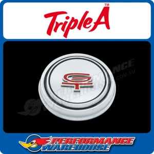 Stainless Steel "GT" Wheel Hub Cap to suit 1968-1969 Ford Mustang - Picture 1 of 2