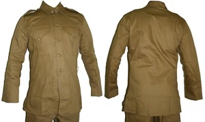 BRITISH KHAKI DRILL COTTON BOER WAR TUNIC - Imagen 1 de 1