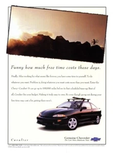 Chevrolet Cavalier 1998 auto de 1 página anuncio de revista - Imagen 1 de 1