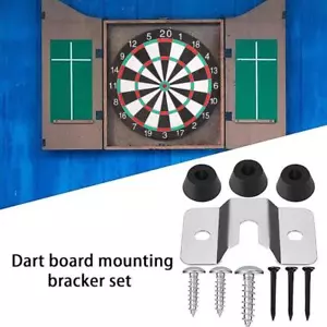 Set Screw Board Dartboard Fixing Kit Holder Wall Mounting Bracket Hooks\ - Picture 1 of 10