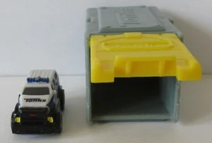 Tonka vintage Mini Police truck (white) with original container - Picture 1 of 10