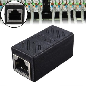 RJ45 Inline Kupplung Cat7/Cat6/Cat5e Ethernet Netzwerk Verlängerungskabel V2G5 - Bild 1 von 14