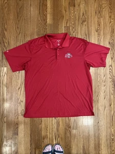 Antigua Birmingham Barons Shirt Polo Mens 2XL MILB Baseball Red Embroidered Logo - Picture 1 of 9