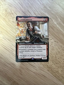 J. Jonah Jameson (Extended Art) (Foil) - MTG Marvel's Spider-Man - Picture 1 of 1