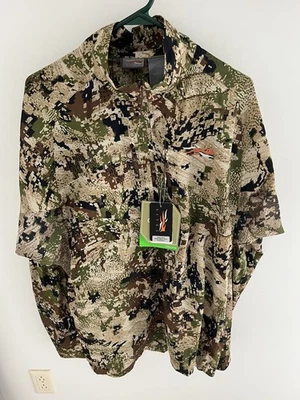 Sitka Ascent Shirt Optifade Subalpine Men’s Size XL New With Tags - Image 1 of 4