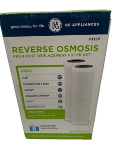 GE FX12P Reverse Osmosis Replacement Filter Set GXRM110RBL - 2 PACK - Picture 1 of 6