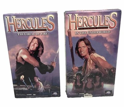 2 Hercules: The Legendary Journeys VHS The Circle Of Fire, In The Underworld - Image 1 of 4