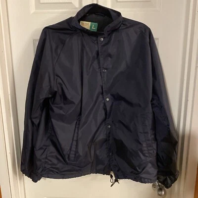 WearGuard Jacket Men’s Size Large Vintage Snap Button Windbreaker Waterproof - Image 1 of 4