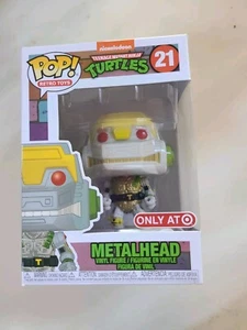Funko Pop! Retro Toys: Teenage Mutant Ninja Turtles Metalhead #21 Vinyl Figur - Bild 1 von 9