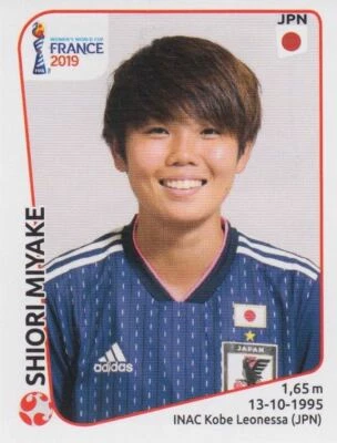 PANINI FUßBALL FRAUEN WM 2019 FRANKREICH Panini Sticker Women's World Cup 2019 No. 316 Shiori Miyake JPN Japan NEW Image