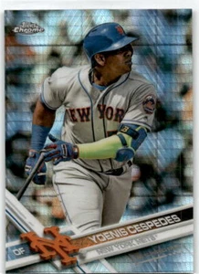 2017 Topps Chrome Yoenis Cespedes #21 Prism Refractor - Picture 1 of 2