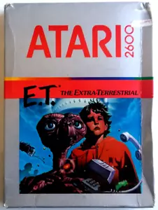 Sistema de Videojuegos ATARI - E T The Extra-Terrestrial 2600 1982 Completo Precintado - Imagen 1 de 6