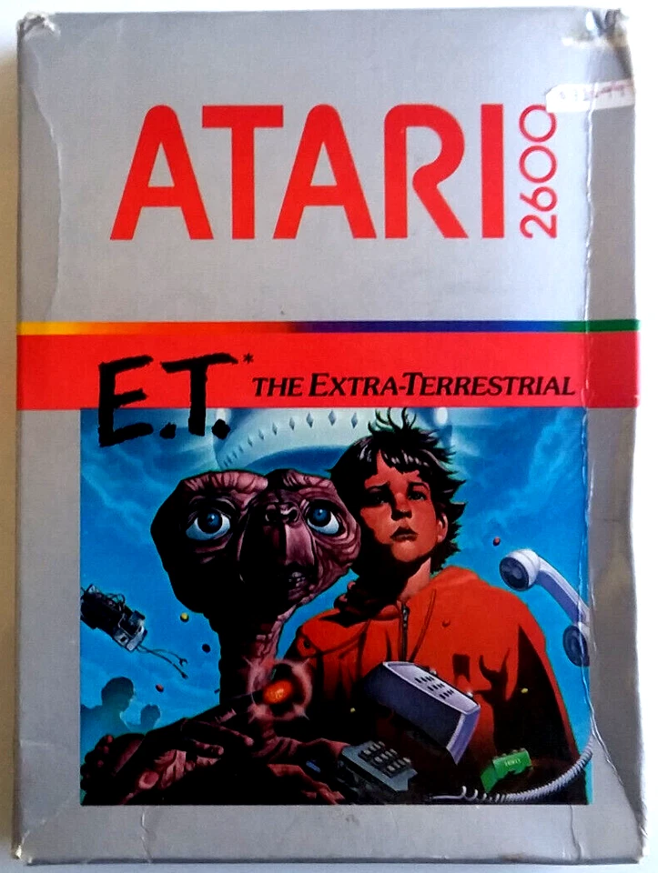 ATARI - E T The Extra-Terrestrial 2600 Video Game System  1982  Complete SEALED - Image 1 of 4