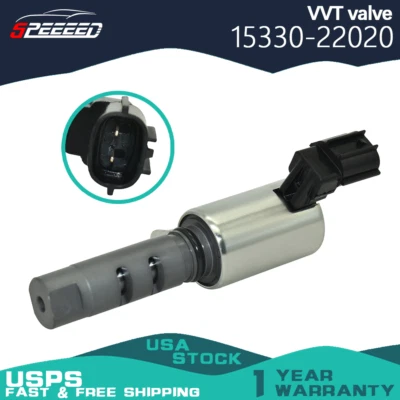 New Variable Valve Timing Solenoid VVT 15330-22020 For Toyota Matrix Celica 1.8L - Image 1 of 4