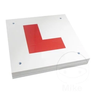 L Plate Rigid Plastic No Fittings, L Plate Only - Picture 1 of 4