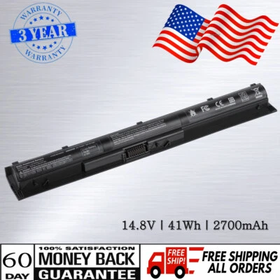 KI04 K104 Battery for HP Pavilion 14 15 17 800009-421 800049-001 HSTNN-LB6S  - Image 1 of 4