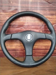 NARDI Classic 360mm Steering Wheel Black Leather Used Condition Only Wheel F/S - Picture 1 of 8