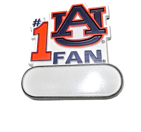AUBURN TIGERS #1 FAN MAGNET #1 U.A. FAN SIZE 3 BY 3 NEW NCAA Cover