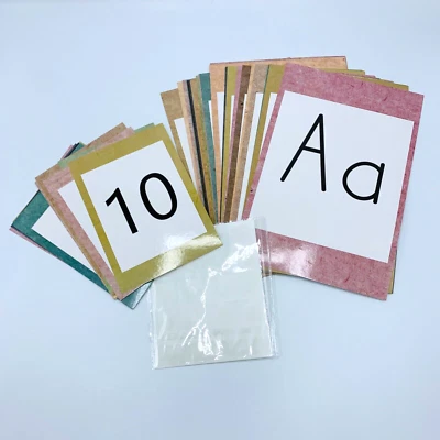 Дошкольный класс: буква алфавита A-Z на знаке Maequee буквы и цифры 0-10 - Изображение 1 из 4