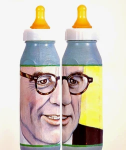 Impresión 24 de arte retrato de personajes famosos pediatra pediatra Doctor Spock 1985 - Imagen 1 de 3