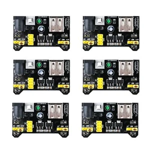 6PCS MB102 5V 3.3V Breadboard Power Supply Module DC 6.5-12V USB Powered - Picture 1 of 5