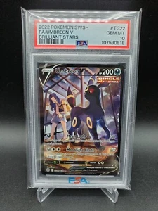 Umbreon V Brilliant Stars TG22 PSA 10 - Imagen 1 de 2