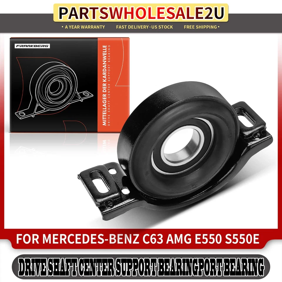 55 MM Shaft Center Support Bearing for Mercedes-Benz C63 AMG E550 S550e S600  - Image 1 of 4