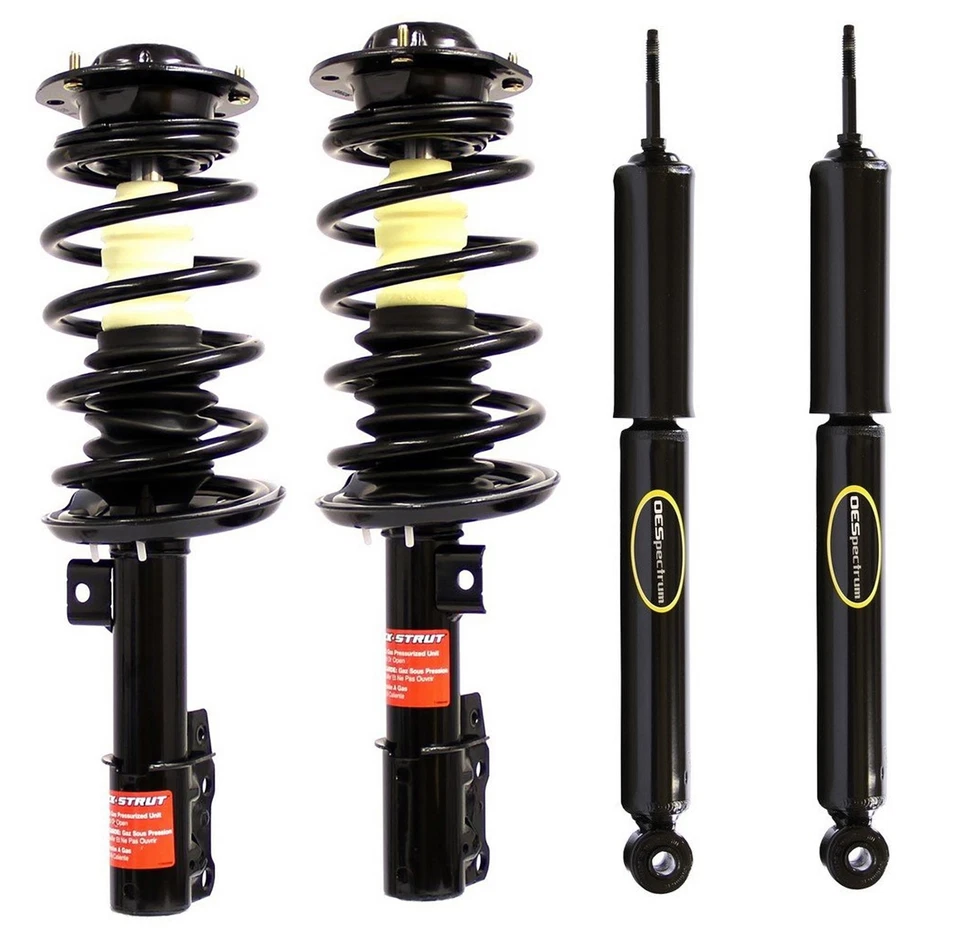 Monroe Quick Struts Front Struts & Rear Shocks for Chevy Malibu 2004-2012 - Image 1 of 1