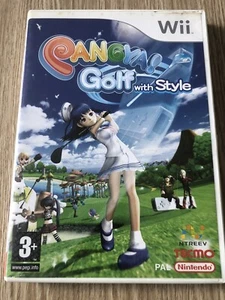 JEU PANGYA PANGYA! GOLF WITH STYLE NINTENDO WII WIIU COMPLET FRANÇAIS RARE - Foto 1 di 3