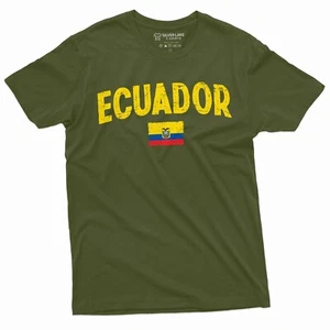 Camisa Ecuador Bandera Ecuador Camiseta Patriótica Ecuatoriana Camisas Regalo para Ecuatoriano - Imagen 1 de 9