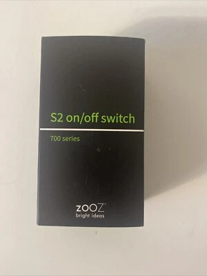 Zoos S2 On Off Switch ZEN26 Z Wave Plus - White - Image 1 of 4