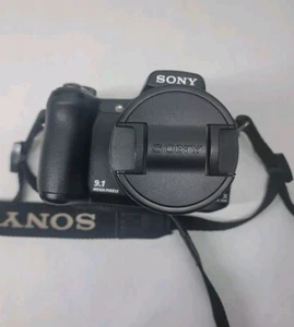 Sony DSC-H50 15x Optical Zoom Super Steady Shot 9.1 MP Digital Camera No Battery - Bild 1 von 12