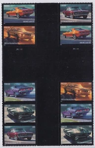 US 5715-5719 5719b Pony Cars F cross gutter block 10 A MNH 2022 - Picture 1 of 1