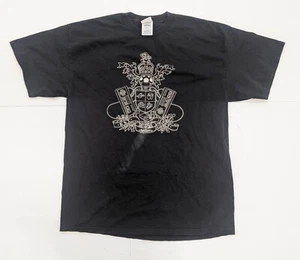 Vintage Nintendo NES Gamer Crest Mens Large T-Shirt Short Sleeve Tee Shirt rare - Picture 1 of 2