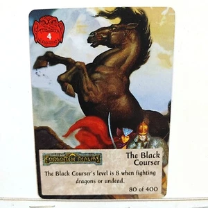 THE BLACK COURSER --- SPELLFIRE CCG -- SEGUNDA EDICIÓN -- CASI NUEVO/Como nuevo - Imagen 1 de 2