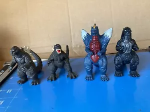 Bandai, Hyper Godzilla Serie etc, 4 Figuren Set (Godzilla '62',94,2001 etc) - Bild 1 von 14